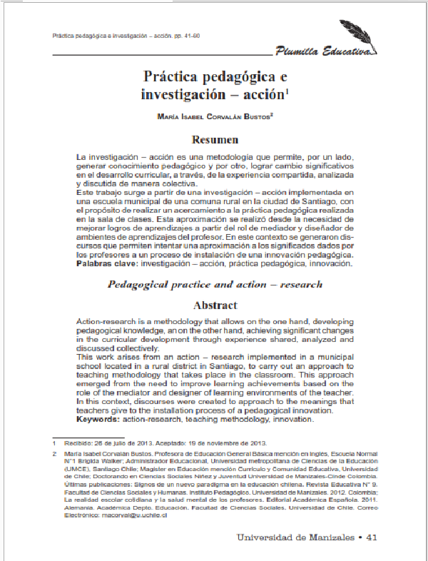 Práctica e Investigación