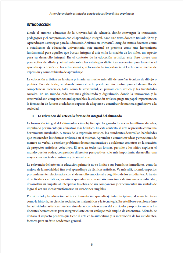 arte , creatividad y aprendizaje